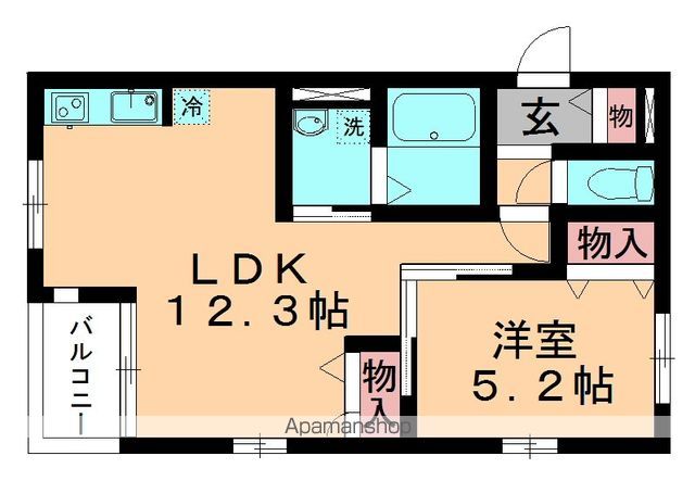 ベルハイムの間取り写真