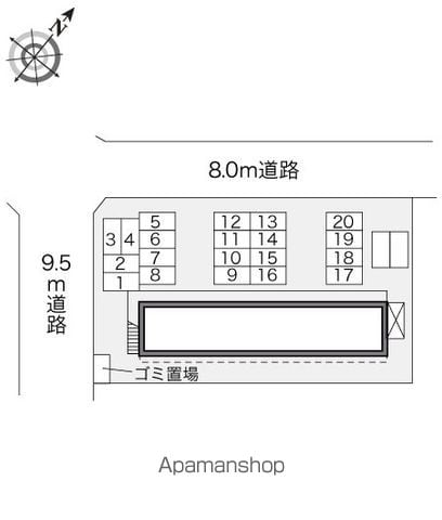 レオパレスウィルハイム 103 ｜ 茨城県神栖市大野原１丁目27-11（賃貸アパート1K・1階・23.18㎡） その17