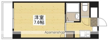 広島県広島市西区大宮１丁目[1K/20.16m2]の間取図