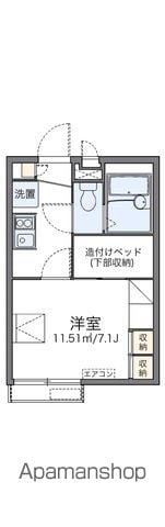 レオパレス美住の間取り写真