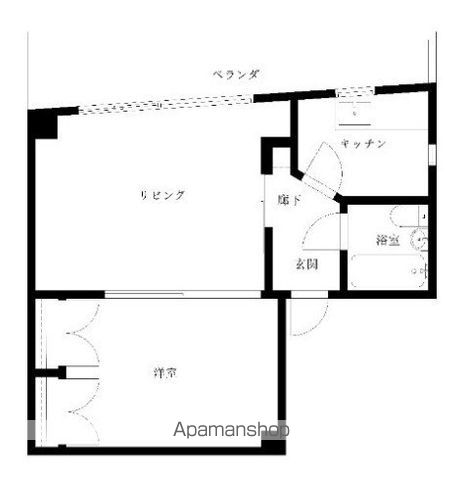 セゾン北品川の間取り写真