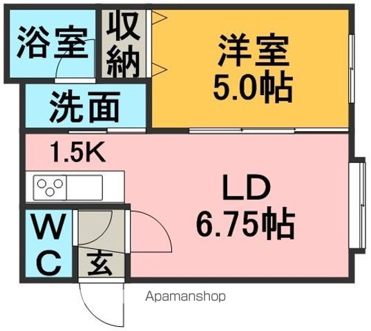 ラポール月寒公園の間取り写真