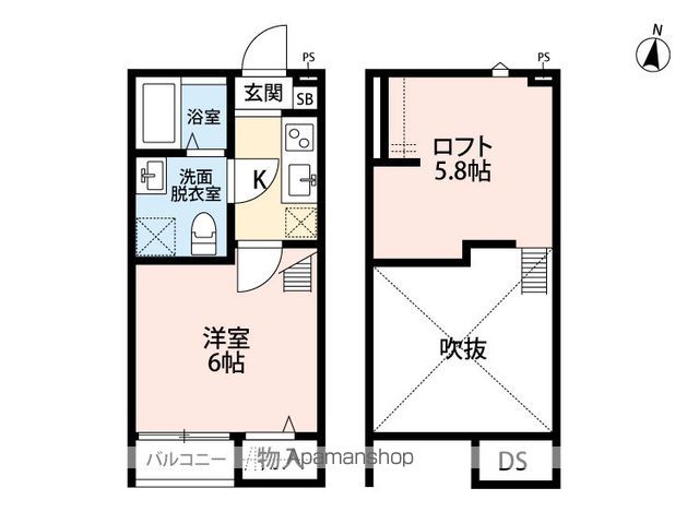 ライトミドル岩槻の間取り写真