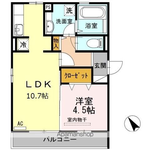 プレンティー引野 A棟の間取り写真