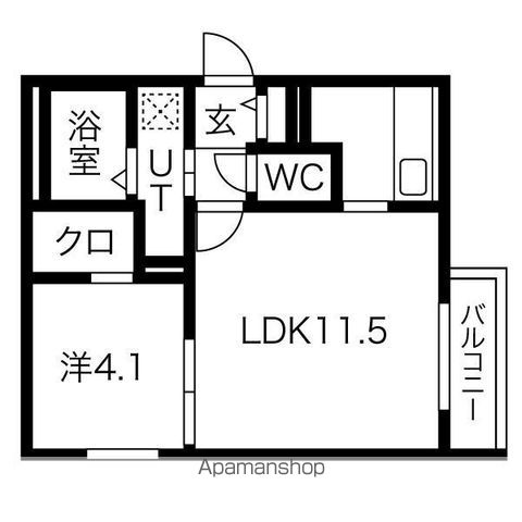 テラブライトの間取り写真