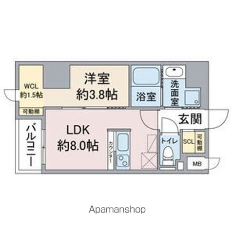 THE 9TH RESIDENCE SAKAE SIDEの間取り写真