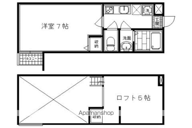 STABLE三条大宮の間取り写真
