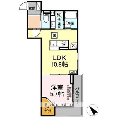 D’BLESS鶴見市場の間取り写真