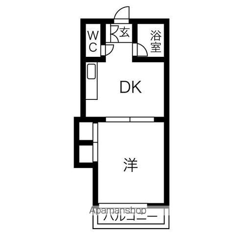 レジデンス山崎の間取り写真
