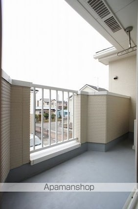 サンパティークＣ[2LDK/58.53m2]のバルコニー