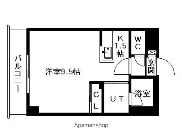 ルーブル4条館の間取り写真