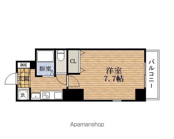 アーバンフラッツ難波東の間取り写真
