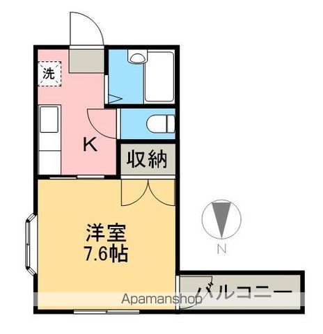 マンションアーバンの間取り写真