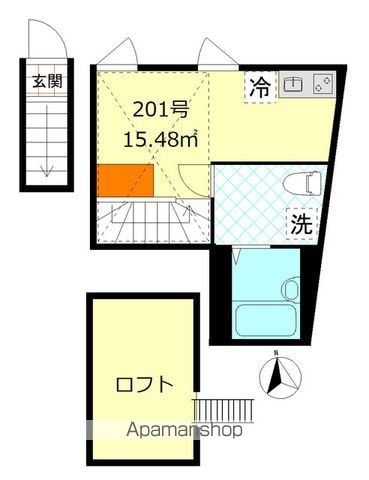 プリームス品川の間取り写真