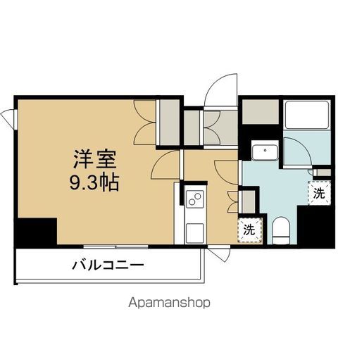 【台東区駒形のマンションの間取り】