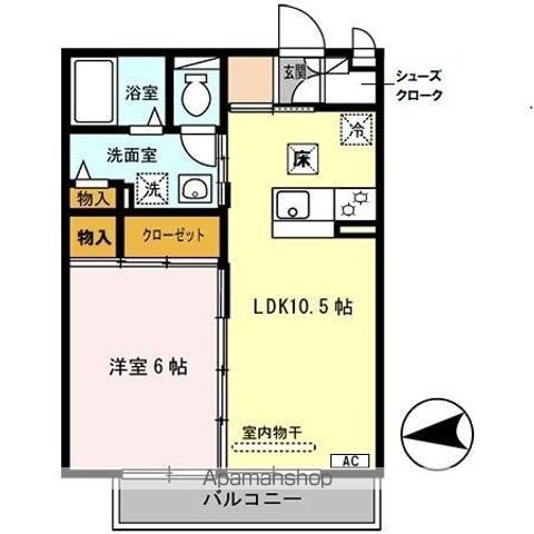 セジュール離宮の間取り写真