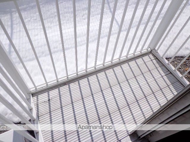 ハイムサンライズＢ[1K/27m2]のバルコニー