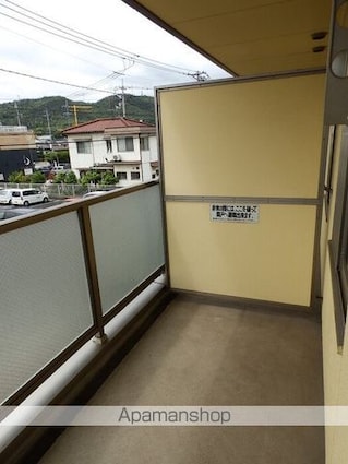 シャンテ・シャル[1LDK/43m2]のバルコニー