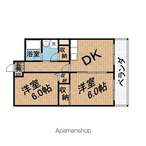 長興寺こよしマンションの間取り写真