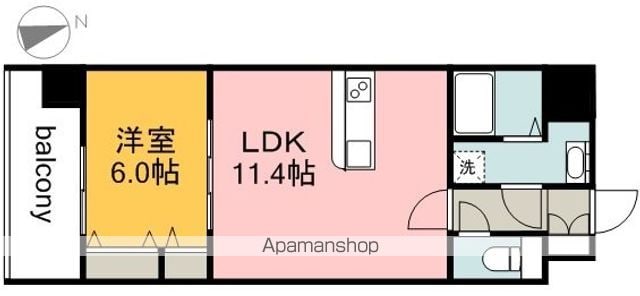 ビリオネアS竹屋の間取り写真