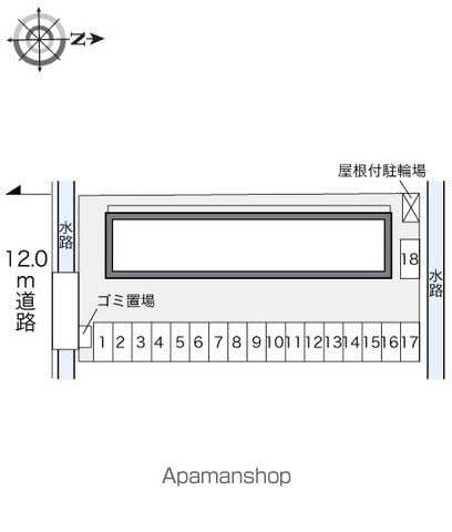 【松山市余戸中のアパートの写真】