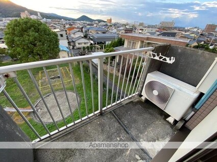 パークサイドＫ[1R/21.5m2]のバルコニー