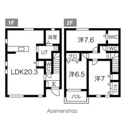 【グランデＫ　ＩＩ　１０１の間取り】