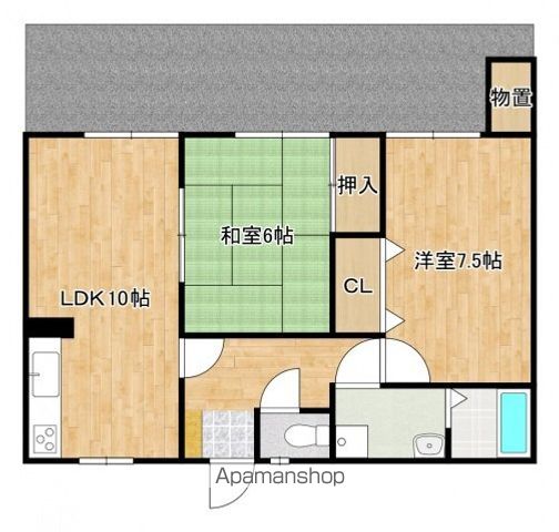 リアルエステートイン中須の間取り写真
