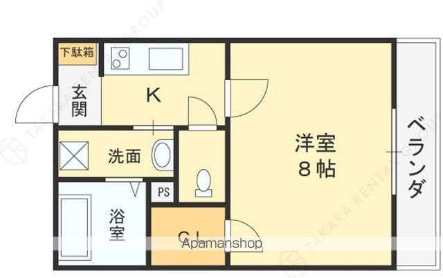 KTIレジデンス若江岩田の間取り写真