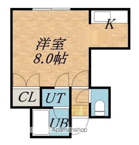 シャネル澄川の間取り写真