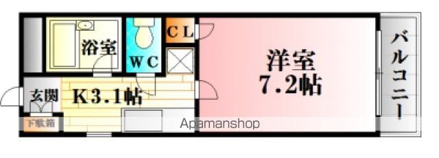 第二岡田ビルの間取り写真