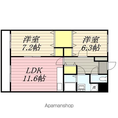 【サンモール梅満の間取り】