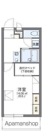 レオパレスフレグラントの間取り写真