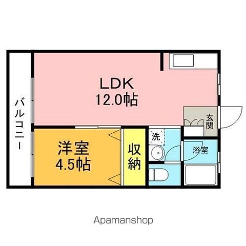 メゾン禅門橋の間取り写真