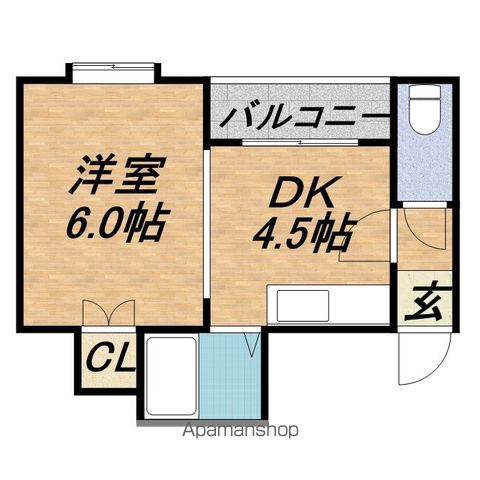 ルナグランス山鼻の間取り写真