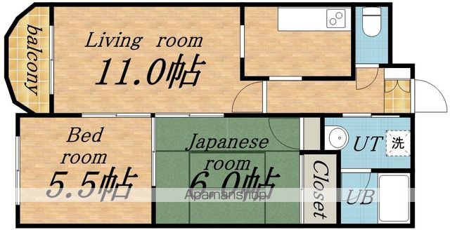 パストラル平岸の間取り写真