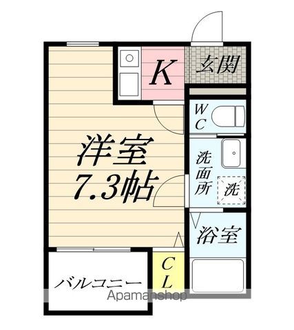 ウェルスフィールド湘南 B棟の間取り写真