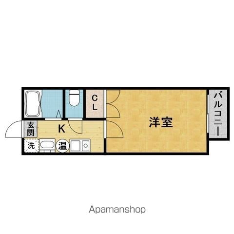 サイプレス豊中の間取り写真