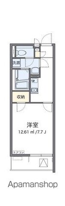 クレイノＬＩＴＴＬＥ　ＷＩＮＧ[1K/26.27m2]の間取図