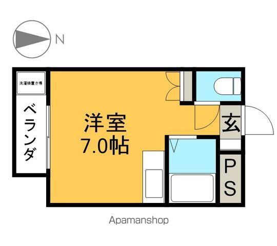 コンフォート大桶の間取り写真