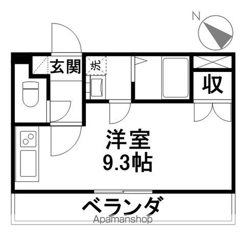 サンテームYの間取り写真