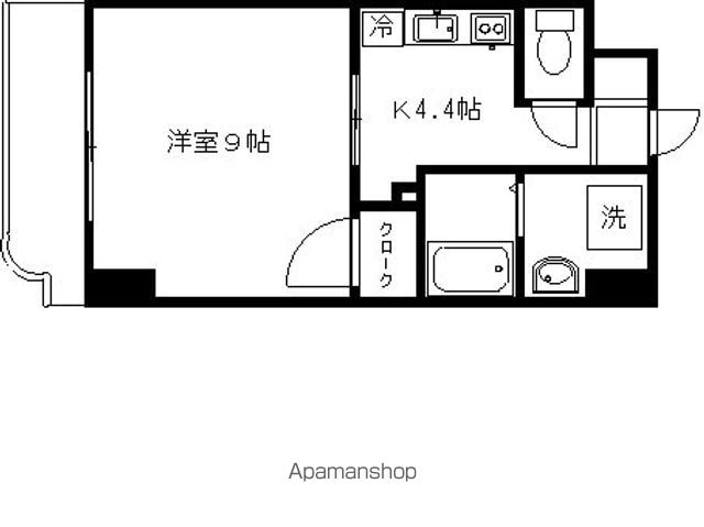 【横浜市西区岡野のマンションの間取り】