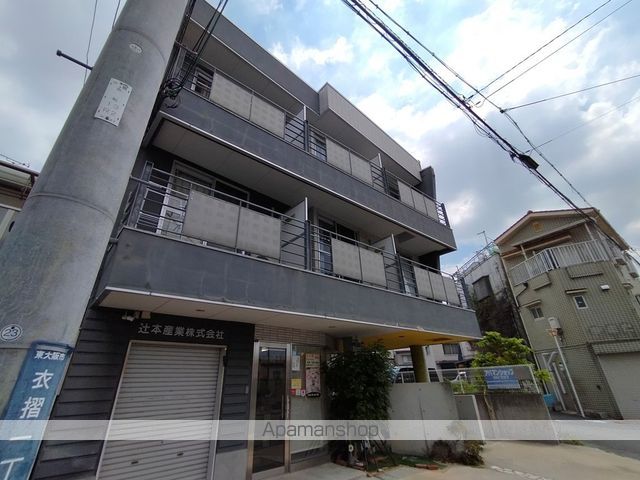 ワンルームマンションフレンディーの外観写真