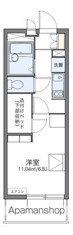 レオパレスアネックスリバティーの間取り写真