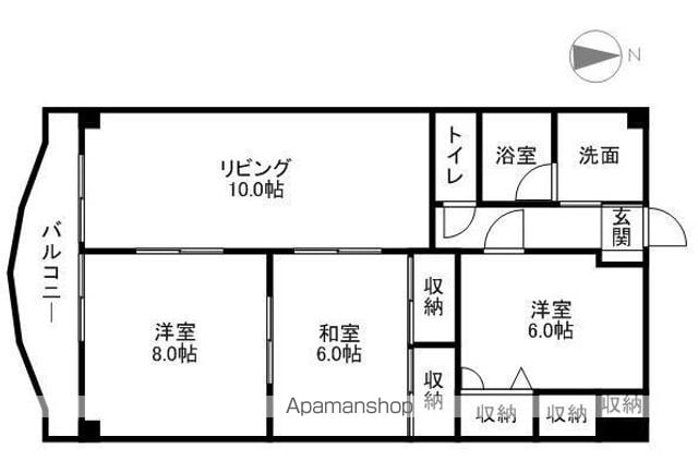 NEW 中川の間取り写真