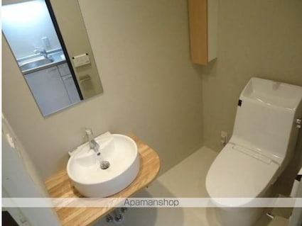 東京都世田谷区羽根木１丁目[1K/25.06m2]のトイレ