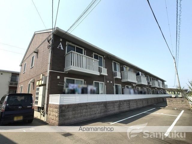 サンディーア A棟の外観写真