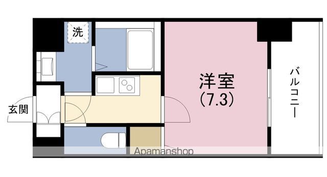 CASSIA福島駅前の間取り写真