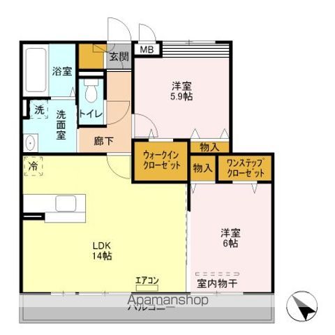フォレスト神明の間取り写真