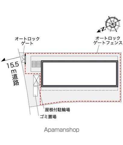 レオパレスラピス 101 ｜ 千葉県船橋市西船１丁目26-32（賃貸マンション1K・1階・19.87㎡） その13